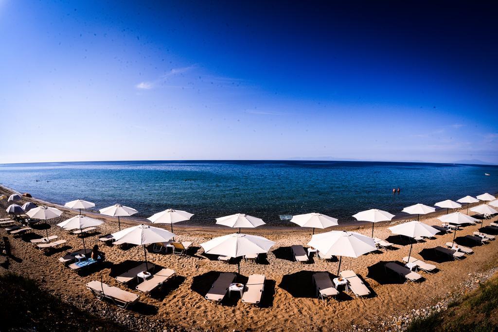 Crown Hotel Nea Skioni Bagian luar foto